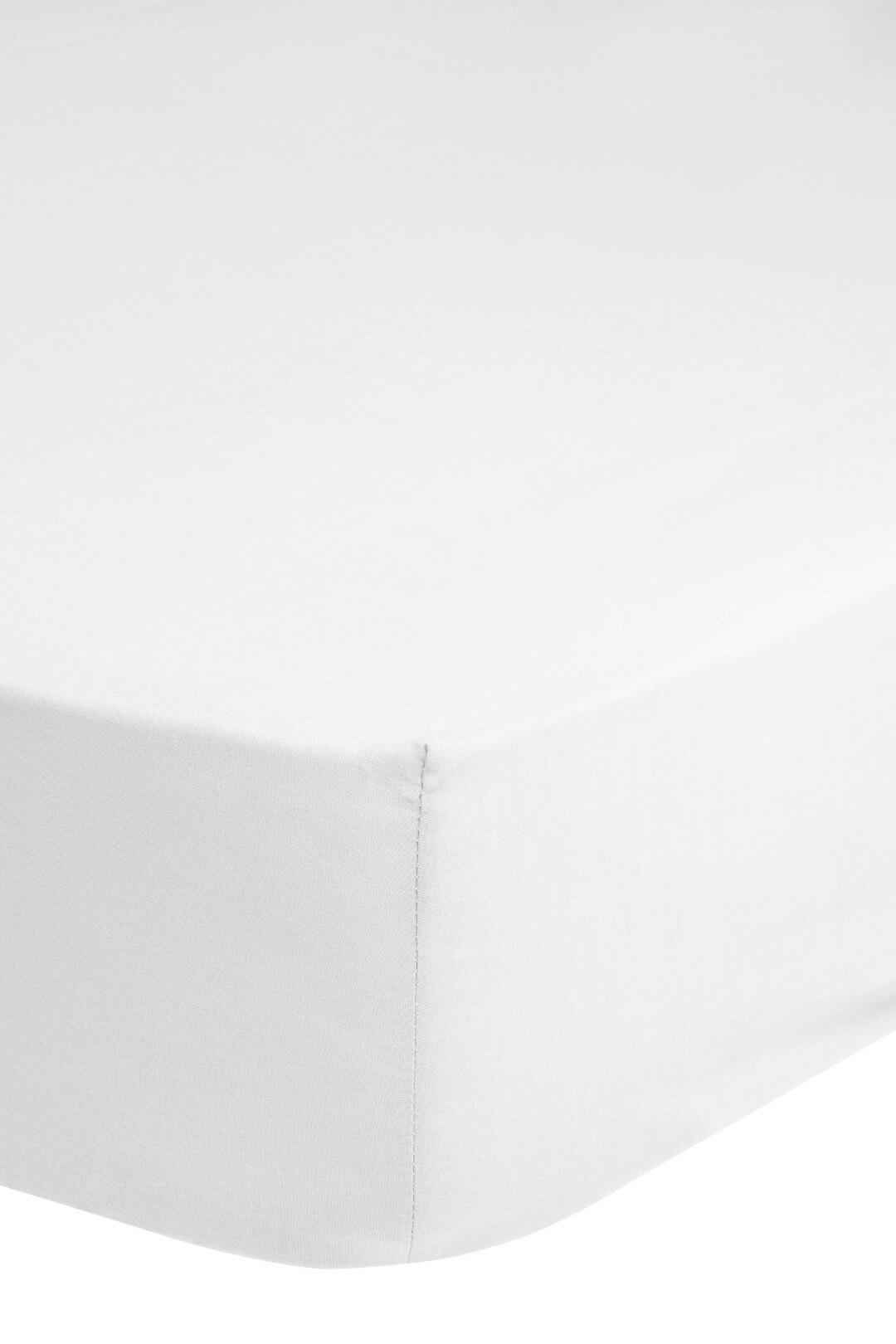 SPANNLEINTUCH Easy Care ca. 90x220cm - Weiß, Basics, Textil (90/220cm) - MID.YOU