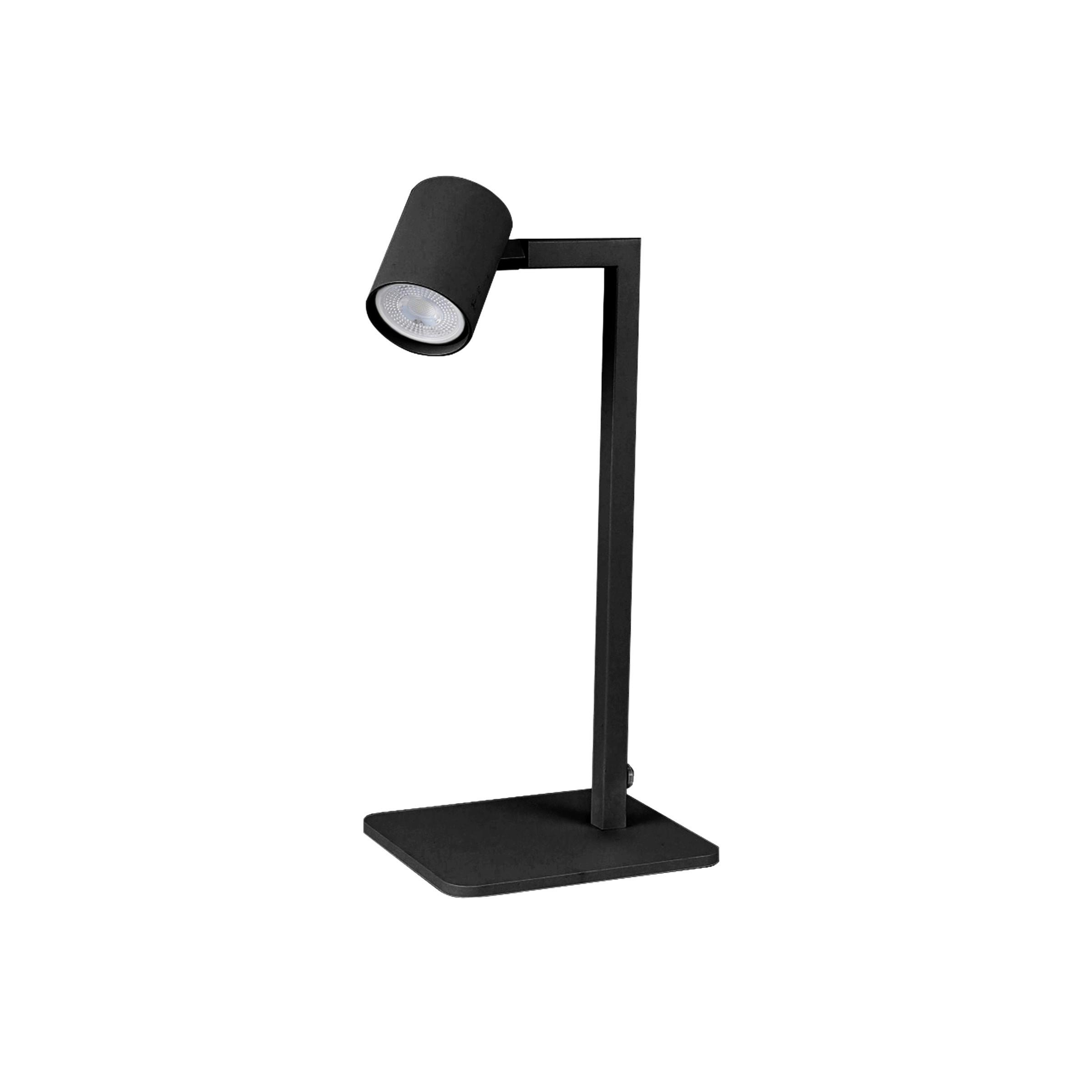 Schreibtischleuchte Lp-731/1t Bk - Schwarz, Design, Metall (35/14/17cm)