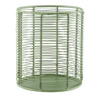 Mécsestartó Loft - zsályazöld, Basics, fém (13/15cm) - Modern Living