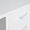 SKRIVBORD METALLICA -EXKLUSIV- - vit/svart, Modern, metall/plast (110/75/55cm) - Mömax