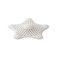 Abflusssieb Easy in Weiß - Weiß, MODERN, Kunststoff (18/16/1cm) - Premium Living