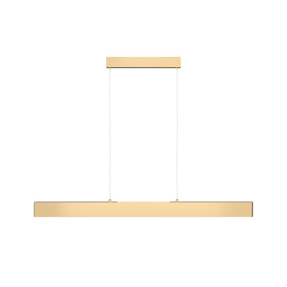 Hängeleuchte Step Goldfarben max. 30 Watt - Goldfarben, Basics, Metall (118,5/4/8cm) - MAYTONI