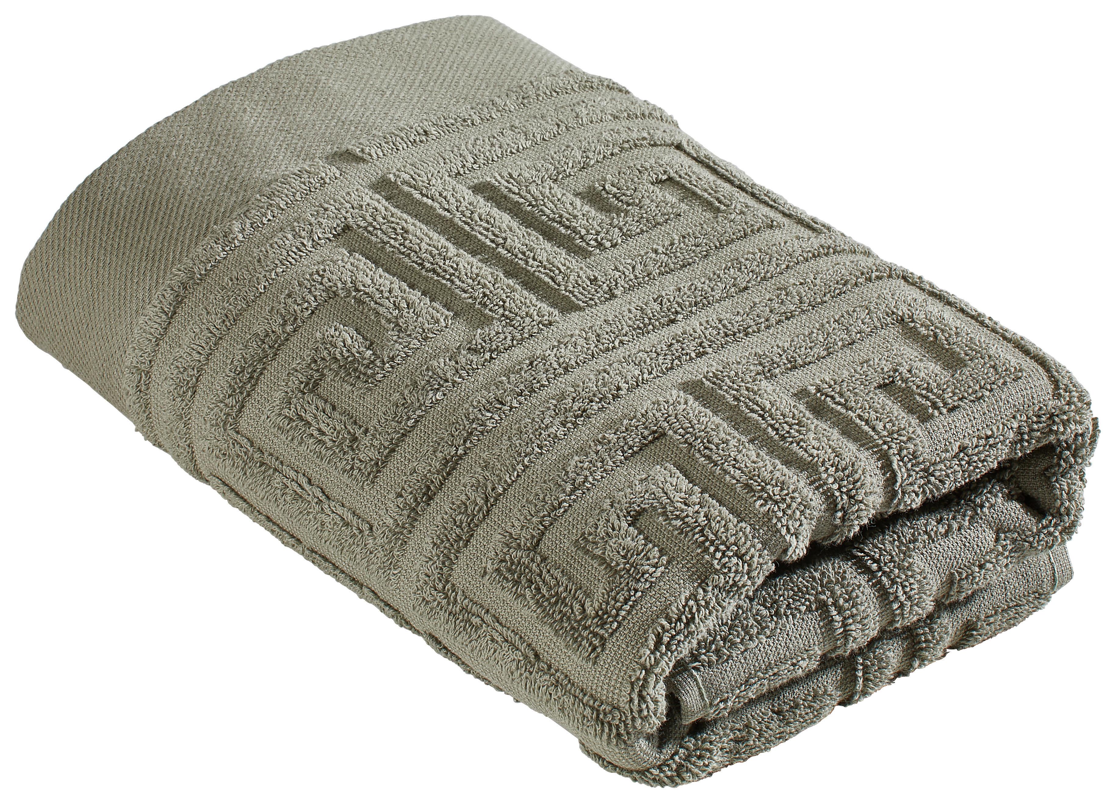 RĘCZNIK WATER LEGACY - oliwkowa zieleń, Basics, tkanina (50/100cm) - Zoeppritz