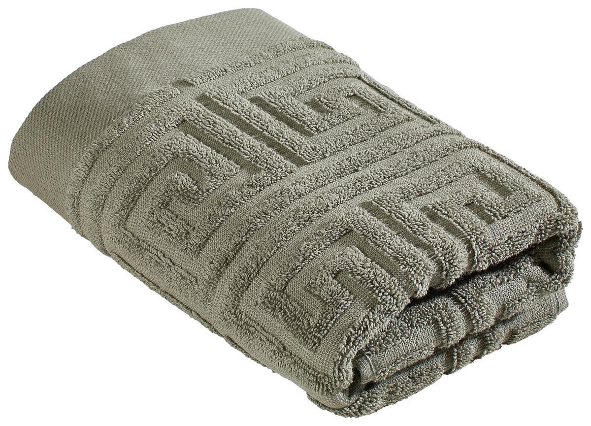 RĘCZNIK WATER LEGACY - oliwkowa zieleń, Basics, tkanina (50/100cm) - Zoeppritz