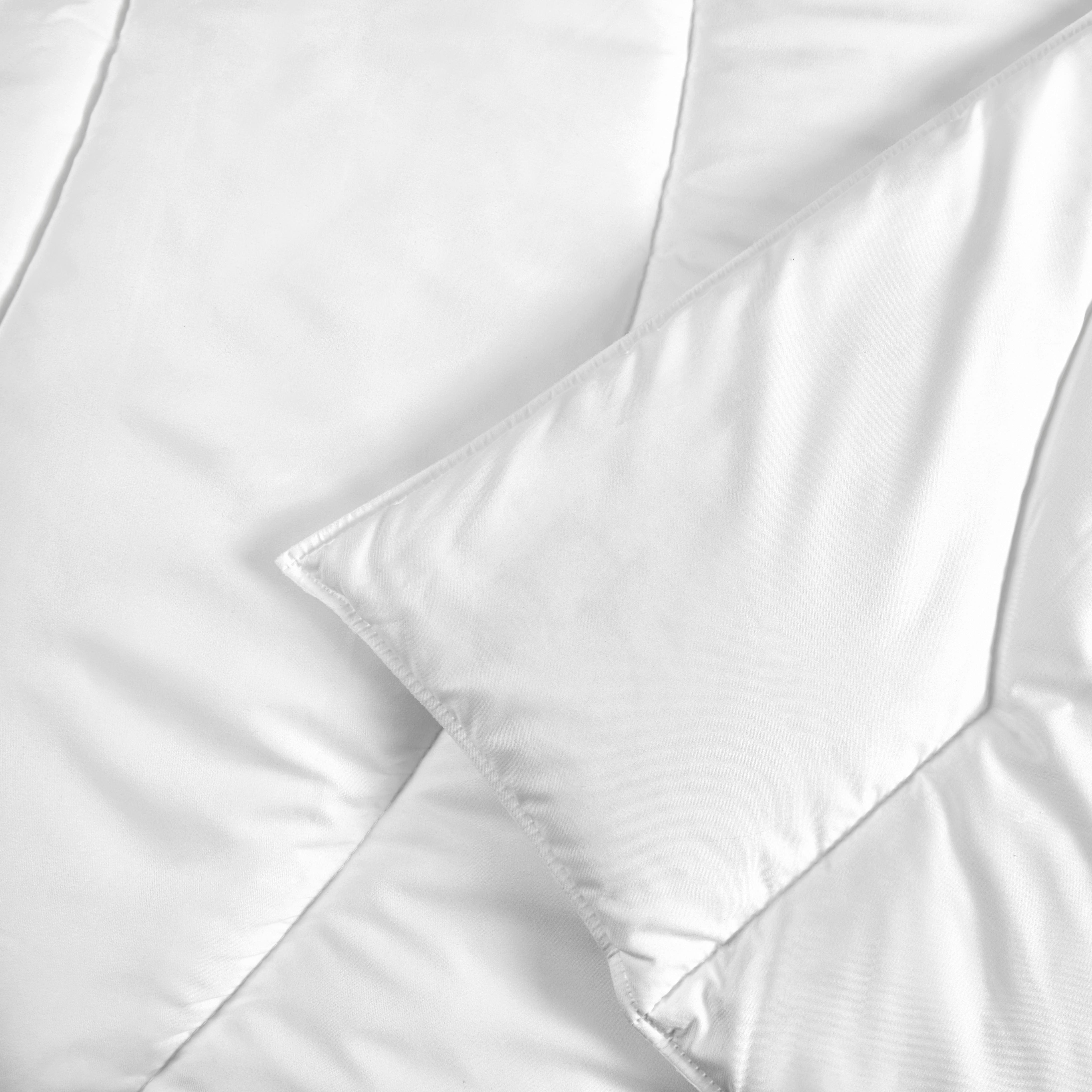 Ganzjahresdecke Vegan Micro Premium in Weiß ca. 140x200cm - Weiß, Textil (140/200cm) - Nadana