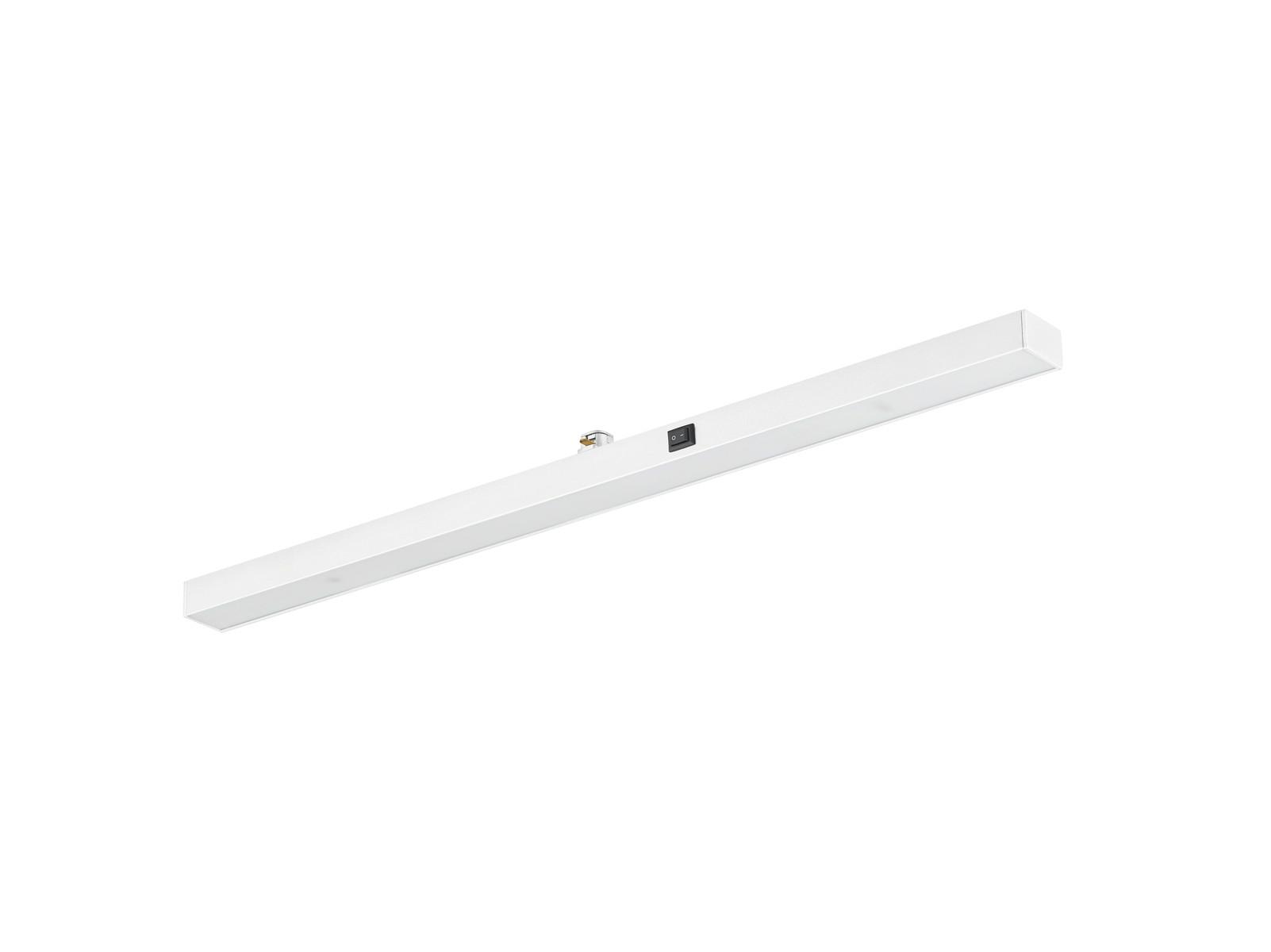 Schienensystem-Stableuchte Duoline Weiß max. 6 Watt - Weiß, Basics, Kunststoff (50/2,5/3cm) - Trio Leuchten