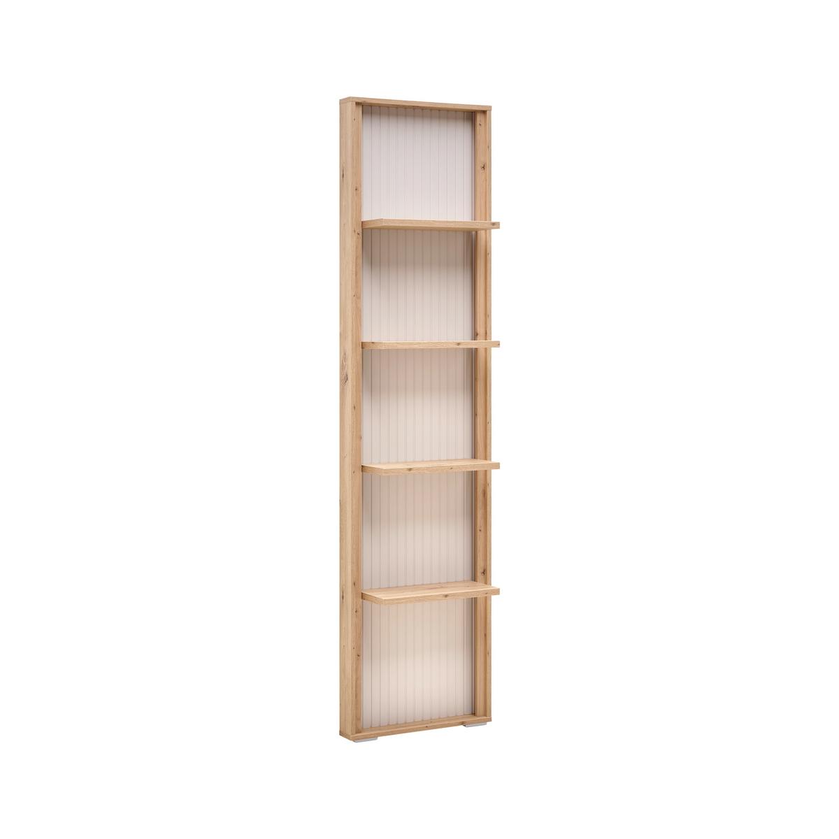 Regal Cremona Kaschmir/Eiche Artisan - Kaschmir/Eiche Artisan, MODERN, Holzwerkstoff/Kunststoff (50/200/20cm) - Premium Living