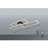 LED-TAKLAMPA BEKKA - opal/svart, Modern, metall/plast (90/40/8cm) - Mömax