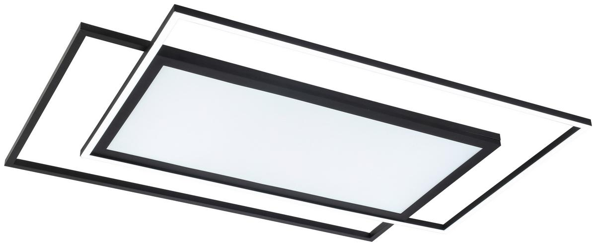 PANEL LED CONNY - czarny, Trend, tworzywo sztuczne/metal (80,8/52,8/6cm) - Novel