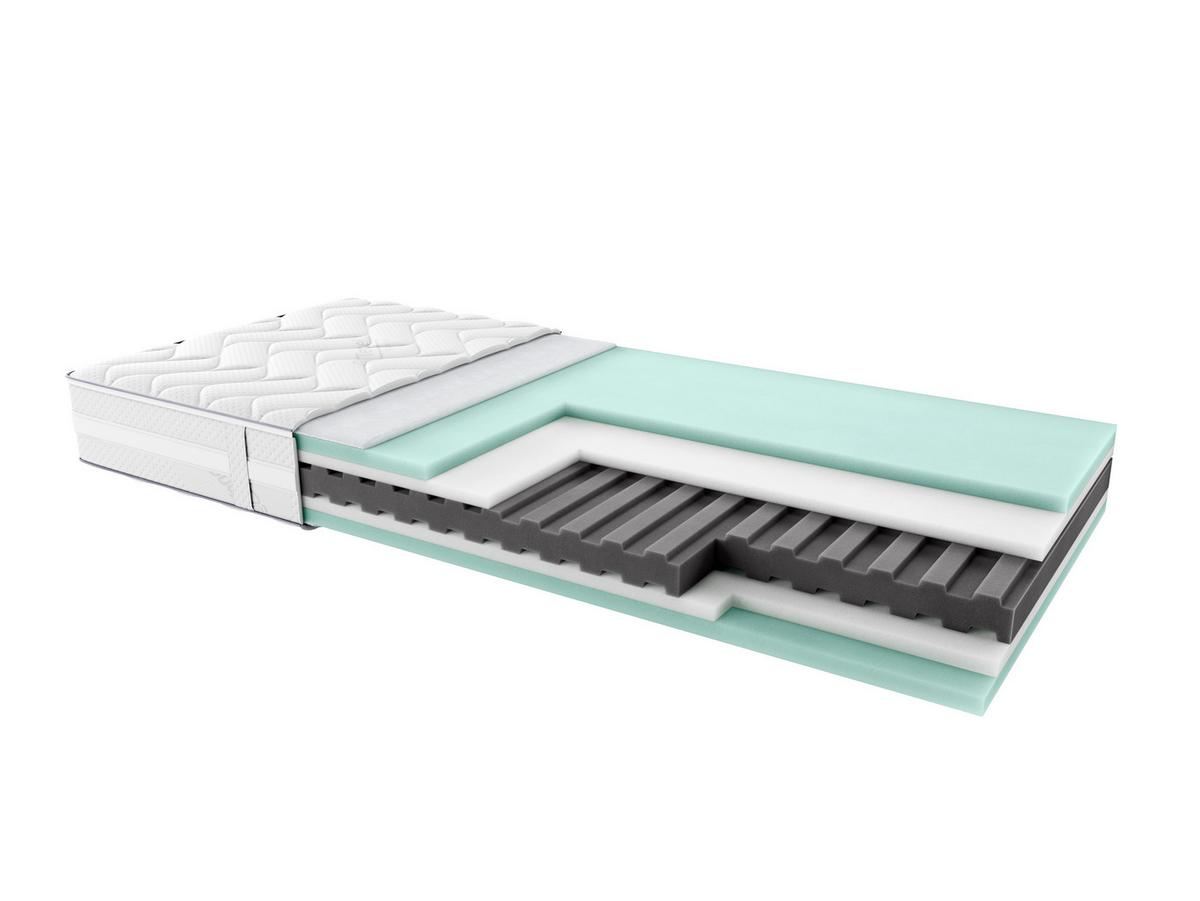Matratze Easy Balance F -90- - Weiss, Modern, Textil (90/22/200cm) - Bico Hilding Anders