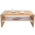 Klubska Mizica Cala Luna - bela/temno rjava, Moderno, leseni material (100/40/59cm) - Mömax modern living Klubska Mizica Cala Luna - bela/temno rjava, Moderno, leseni material (100/40/59cm) - Mömax modern living