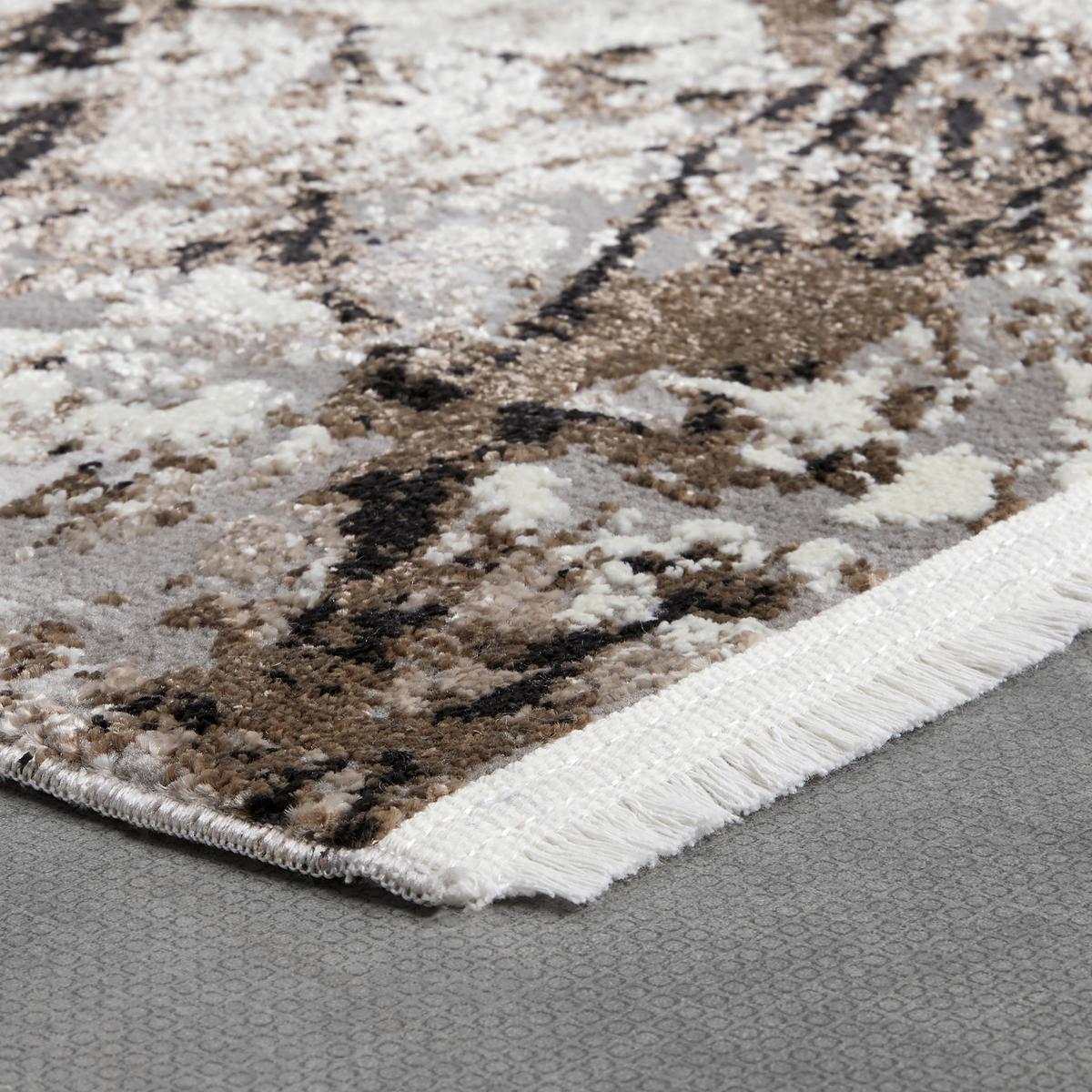 Szőtt Szőnyeg Kb. 120x170cm Platon 3 - krémszínű/barna, Modern, textil (120/170cm) - Bessagi Home