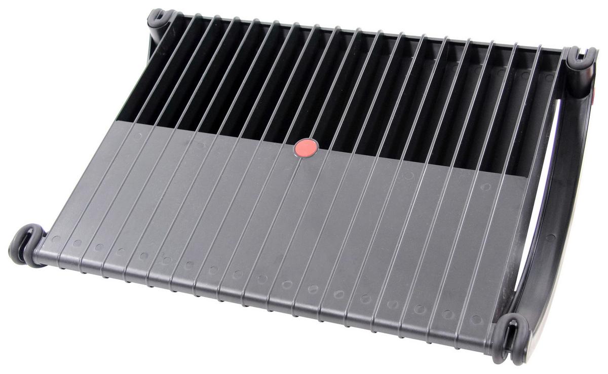 Opora Za Noge Podi, Črna - črna, Basics, umetna masa (48,5/10/34,5cm) - MID.YOU