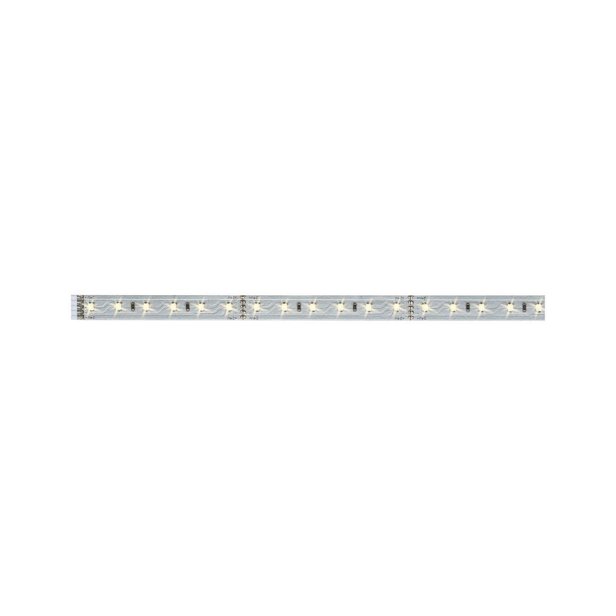 LED-Strip 70581 in Silberfarben max. 6 Watt - Silberfarben, Basics, Metall (100/0,3cm) - Paulmann