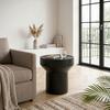 SIDOBORD GRADINO -TREND- - svart, Modern, trä (48/50cm) - Premium Living