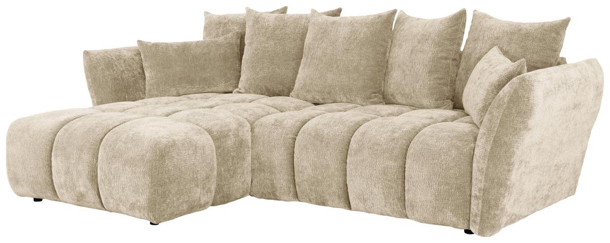 Canapea modulara CAMMELLIO - bej, Modern, textil (296/75-95/189cm) - Mömax