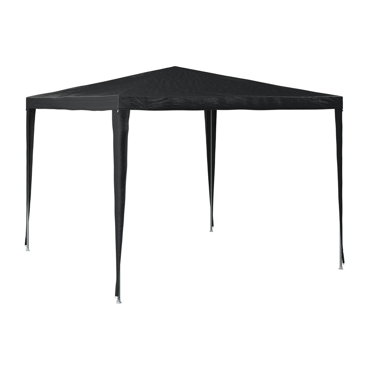 Pavillon Lui Dunkelgrau - Taupe/Dunkelgrau, Basics, Textil (300/245/300cm)