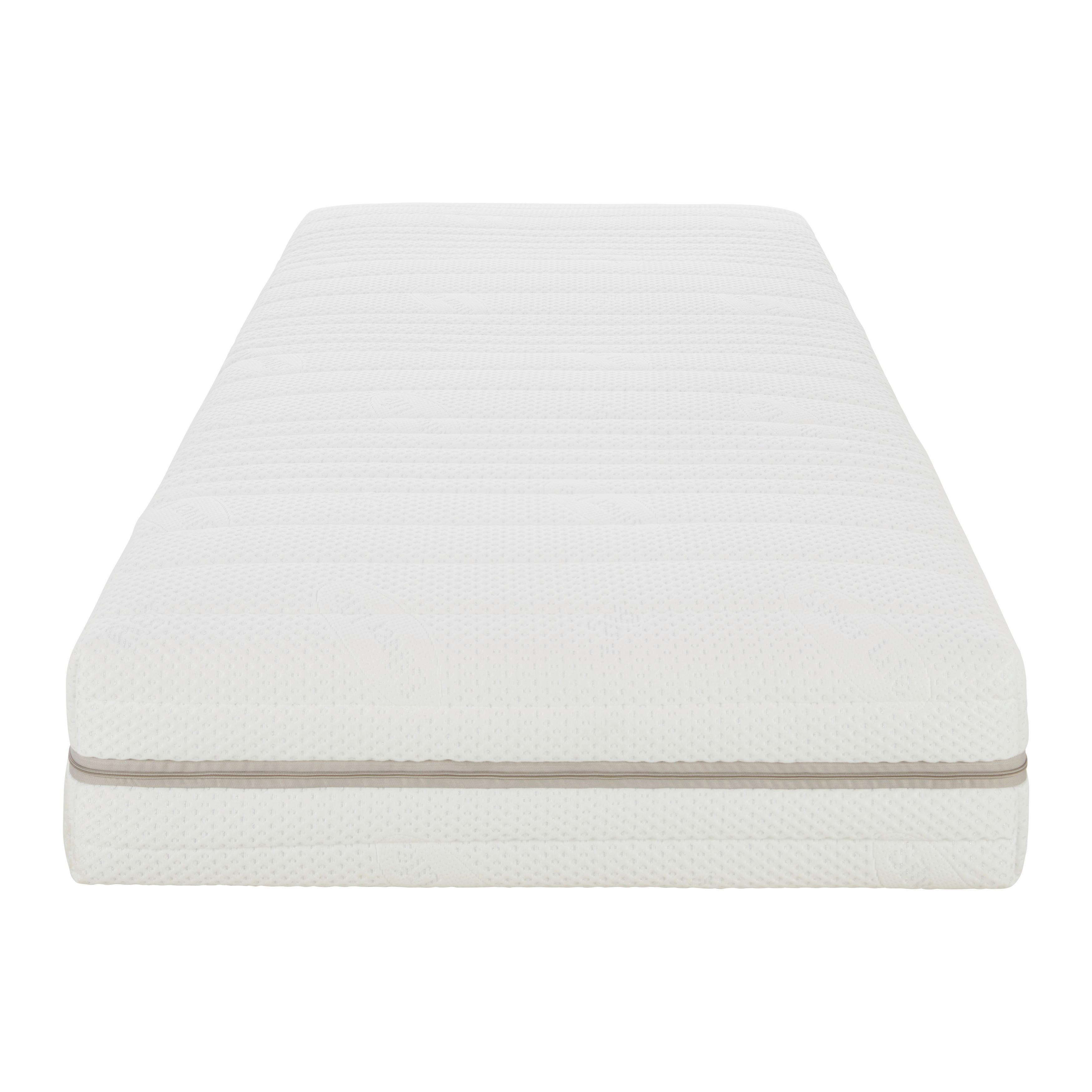 MATERAC-RDZEŃ/SPRĘŻYNY KIESZ. XXL-FEEL - biały, tkanina (140/200cm) - Premium Living