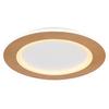 LED-Deckenleuchte Clay Opal/Weiß max. 30 Watt - Opal/Weiß, Basics, Kunststoff/Metall (40/5cm) - Globo