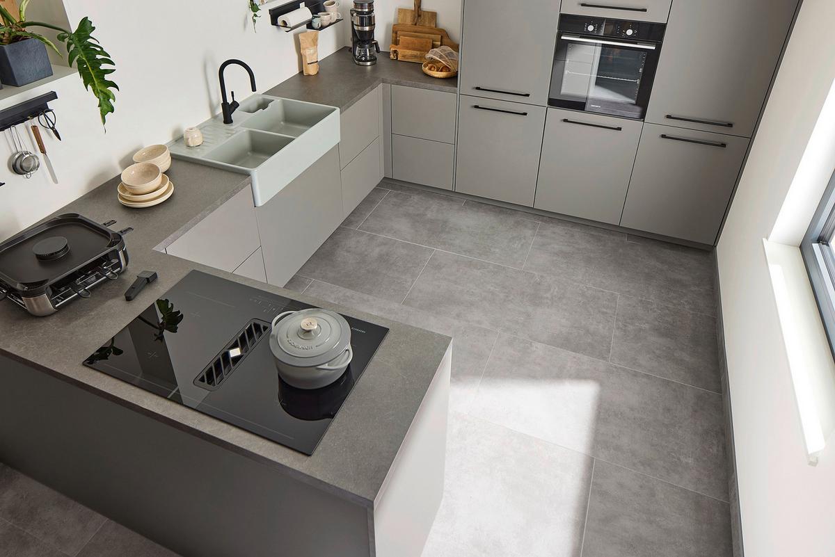 Kuhalna Plošča Z Napo Calima, 83x52cm - črna, Basics, steklo (83/20/51,5cm) - Respekta