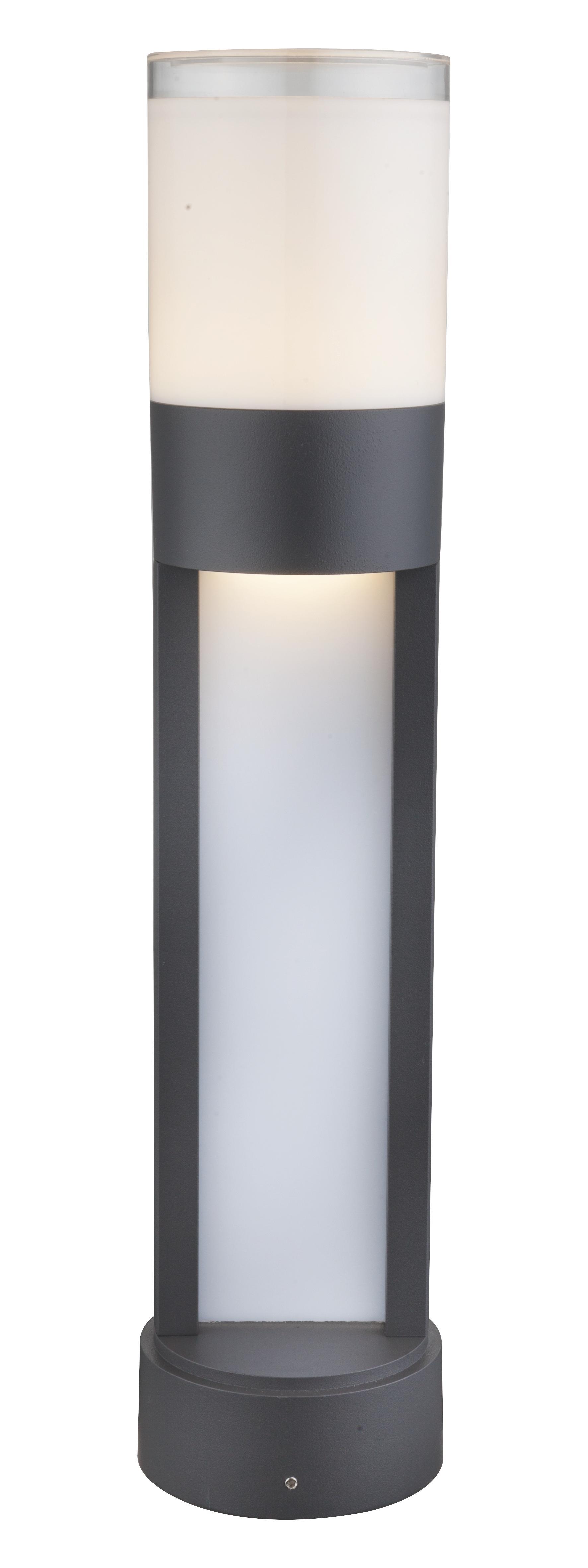 LED-Außenleuchte max. 12,2 Watt 'Nexia' - Anthrazit/Opal, MODERN, Kunststoff/Metall (11/50cm)
