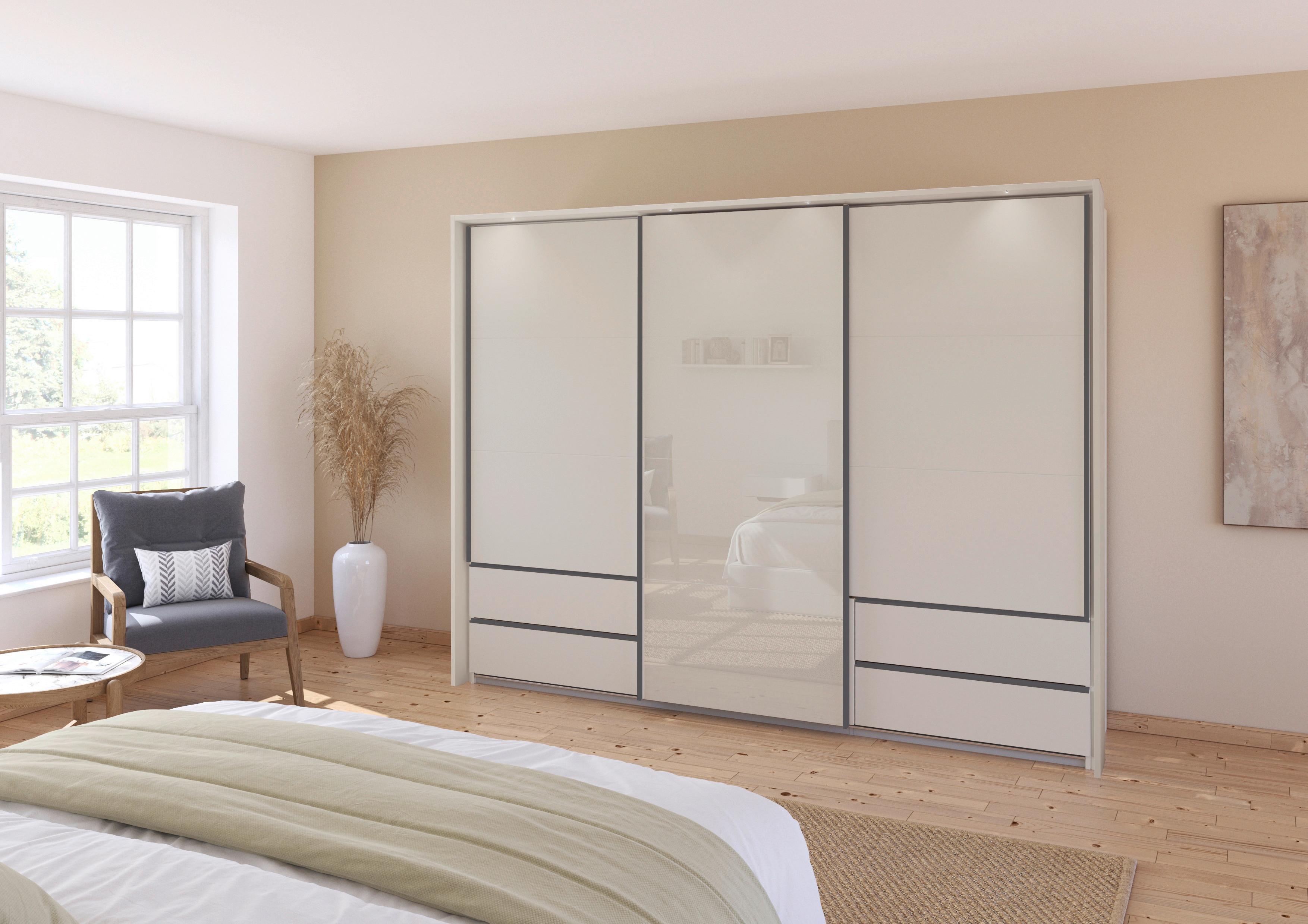 Passepartout Elara Champagner - Champagner, KONVENTIONELL, Holzwerkstoff (278/214/23cm) - Premium Living