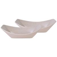 Set Posod Street Boat, 2-Delni - krem barve, Basics, keramika (23,5/13,5cm) - Creatable