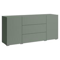 Komoda Berlin 150 - siva/boje kadulje, Design, drvni materijal/plastika (150/68/38,5cm) - P & B