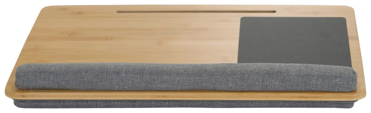 Podloga Za Prenosnik Comfilap, Siva - siva, Basics, tekstil/les (54/9/36cm) - MID.YOU