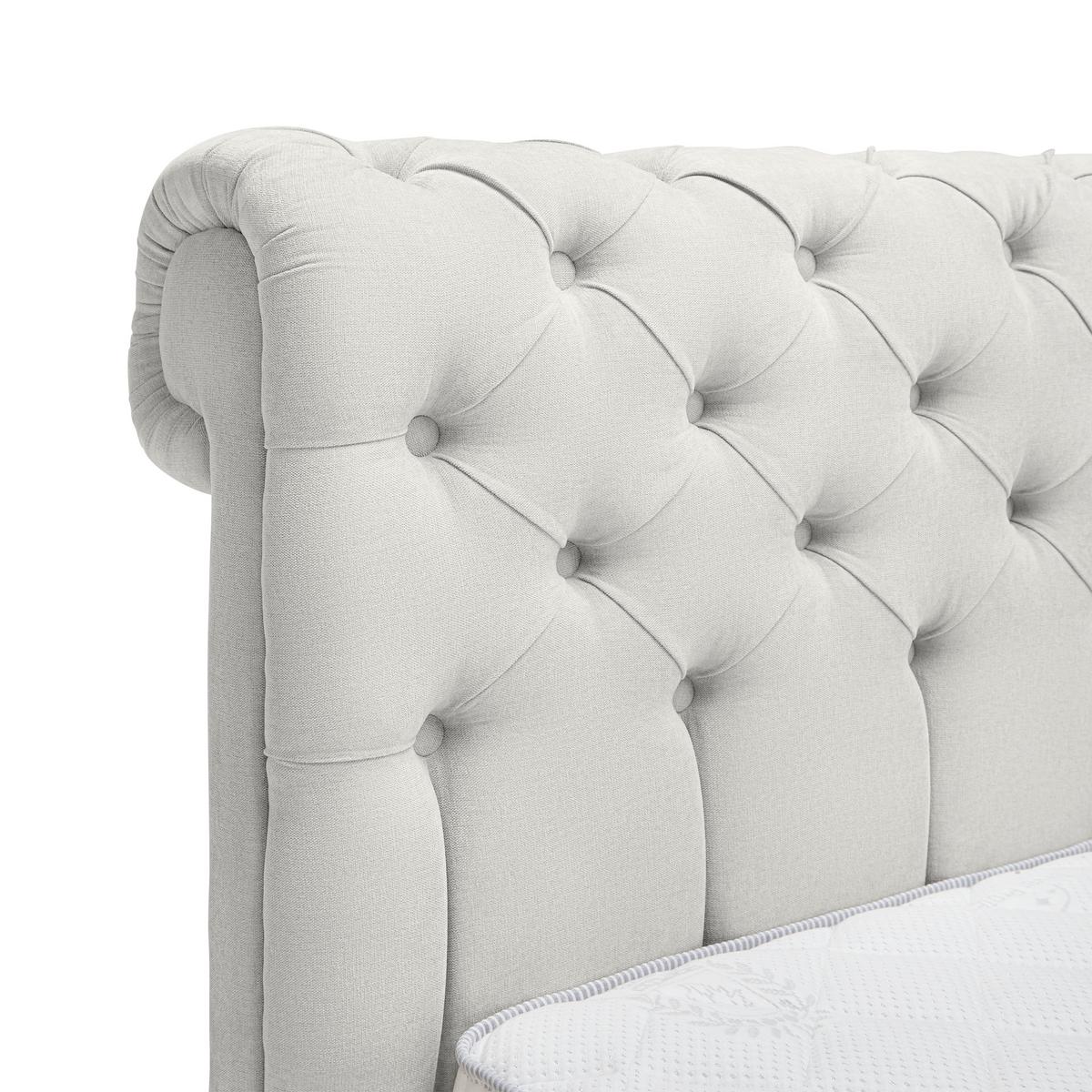 Boxspringbett Belano Grau ca. 180x200cm - Grau, Konventionell, Holz/Holzwerkstoff (180/200cm) - Premium Living