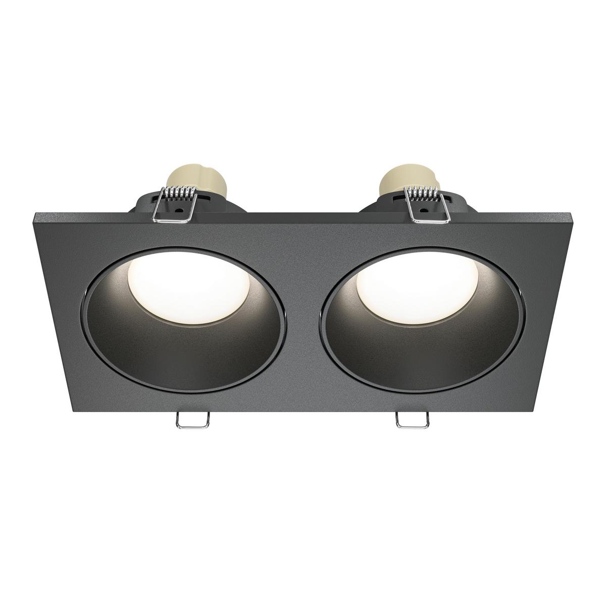 Deckenleuchte Zoom Schwarz max. 50 Watt - Schwarz, Trend, Metall (17/9/3,6cm) - MAYTONI