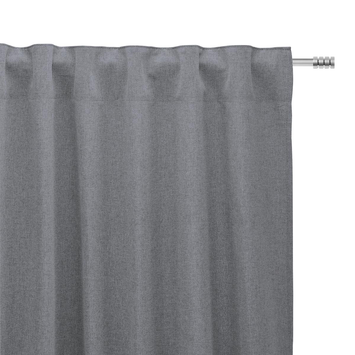 Készfüggöny Ulrich 135/245cm - szürke, textil (135/245cm) - Modern Living