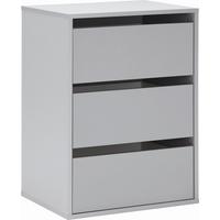 Fiókos Betét Szürke 3 Fiókkal Express - szürke, műanyag/faalapú anyag (51/70,6/39,6cm)