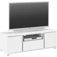 TV-Element Weiß - Alufarben/Weiß, MODERN, Holzwerkstoff/Kunststoff (120/40/43cm) - Mömax modern living TV-Element Weiß - Alufarben/Weiß, MODERN, Holzwerkstoff/Kunststoff (120/40/43cm) - Mömax modern living