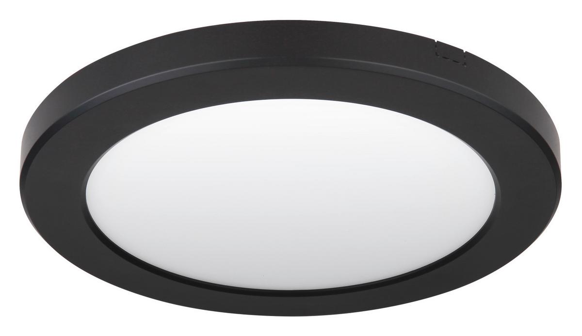 LED Mennyezeti Lámpa Lasse 12379-18b - fekete, műanyag (22cm)