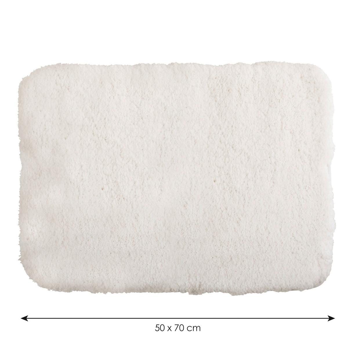 Badteppich 140871 - Weiss, Konventionell, Textil (70/50cm) - Spirella