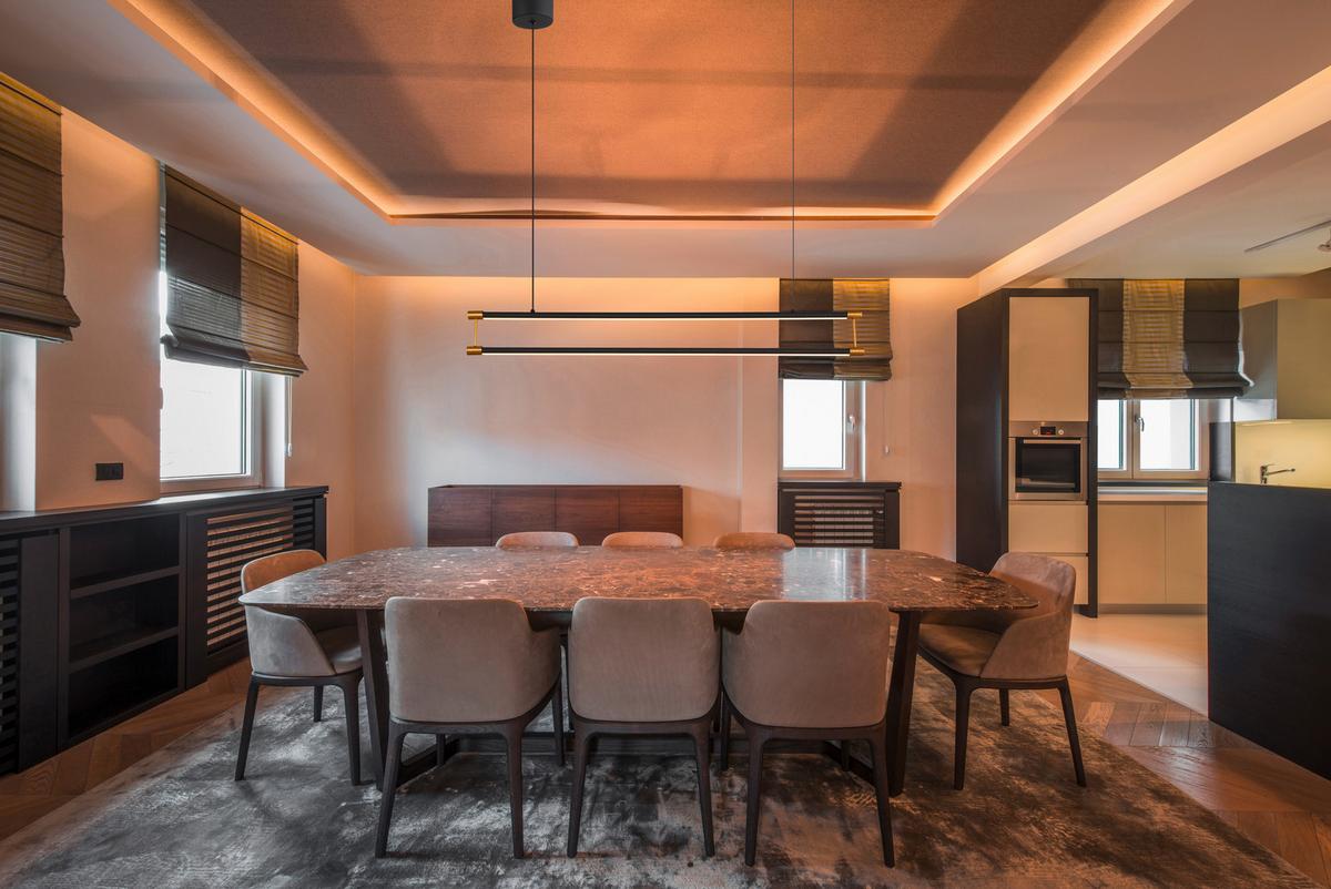 Led Viseća Svjetiljka Crno , Zlatna Boja - zlatne boje/crna, Design, metal/plastika (84/9/150cm) - Globo