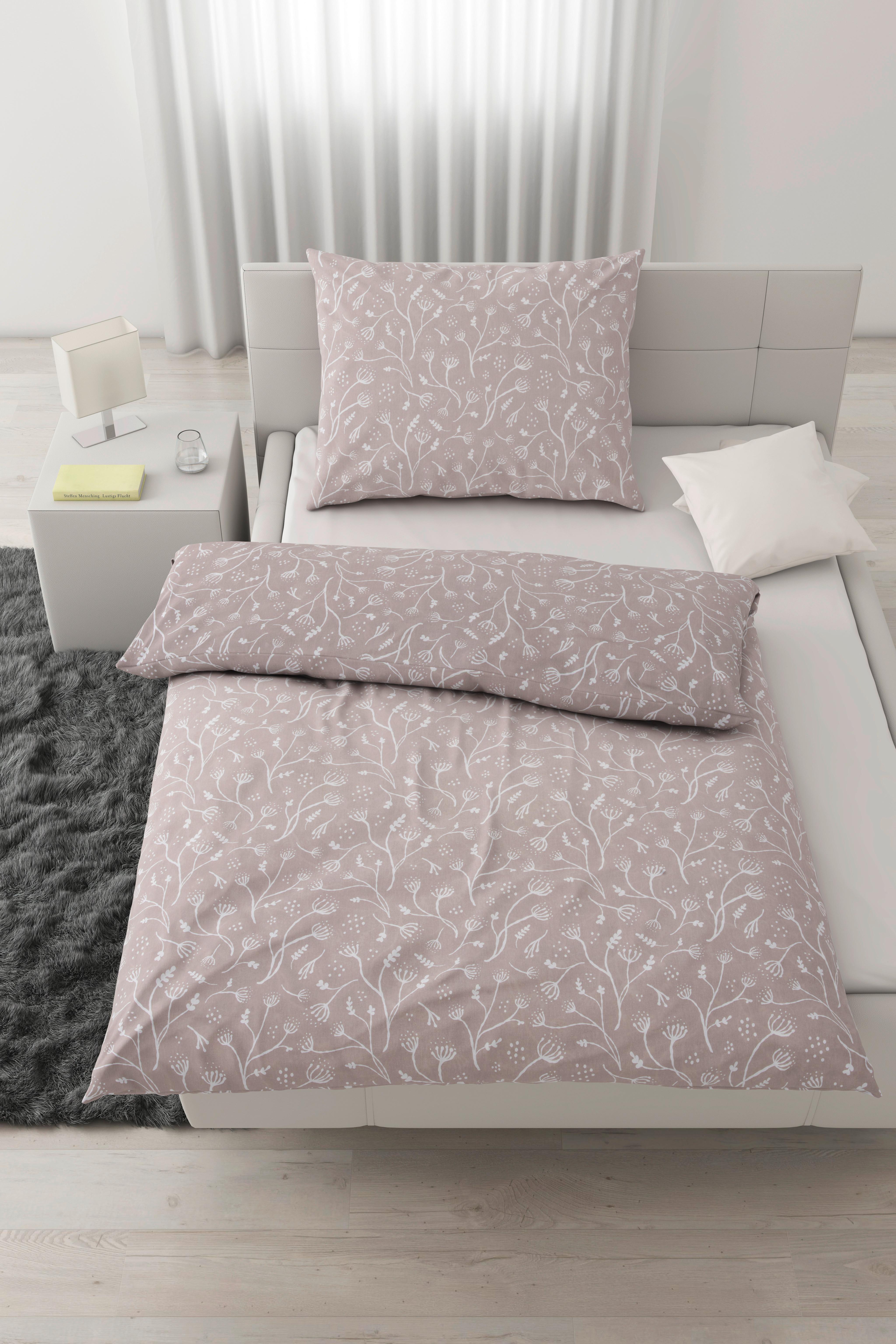 Bettwäsche Frida Sandfarben ca. 140x200cm - Sandfarben, KONVENTIONELL, Textil (140/200cm) - Modern Living