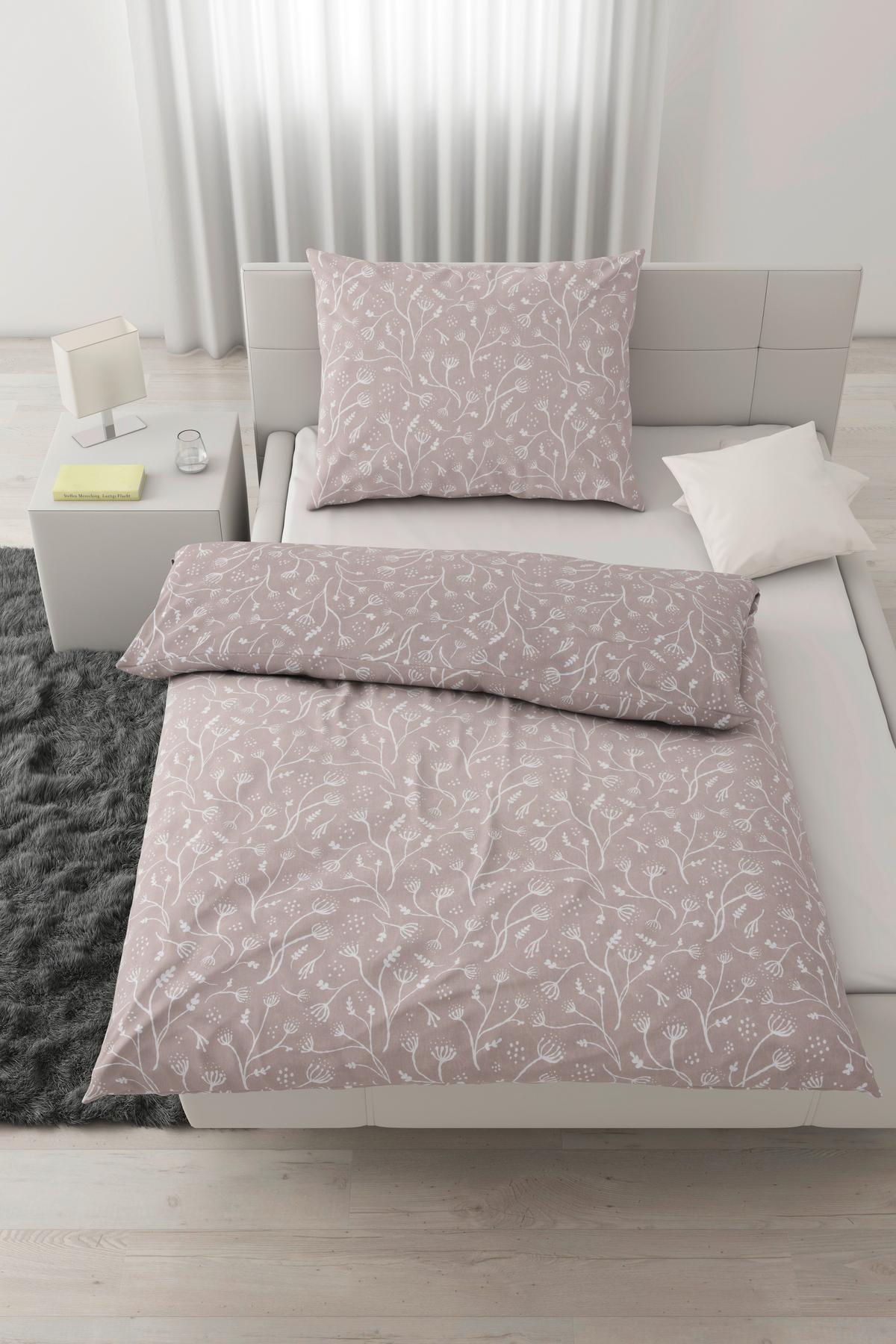 Posteljnina Frida, Peščena, 60x80, 140x200 - peščene barve, Konvencionalno, tekstil (140/200cm) - Modern Living