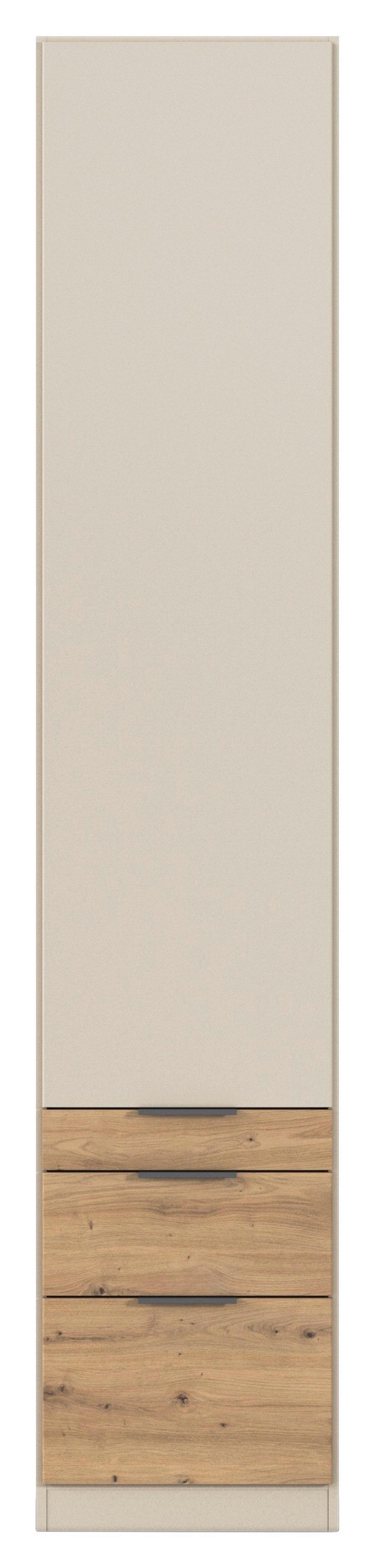 DULAP USI ROTATIVE ALABAMA - culoare lemn stejar/stejar Artisan, Trend, material pe bază de lemn (47/229/54cm) - Modern Living