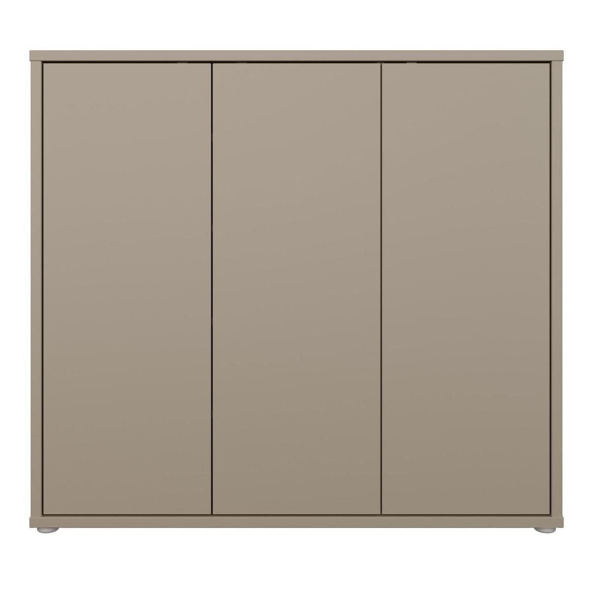 Ormar Za Cipele Alice Springs - siva/taupe, Moderno, drvni materijal/plastika (109,2/99,1/34,9cm) - Modern Living