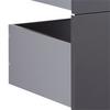 SET DE TIROIRS UNIT -BASED- - anthracite, MODERN, matériau en bois (45,3/83/47cm) - Based