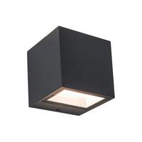 Kültéri Falilámpa Gemini - sötétszürke (8,5/8,8/8,6cm)