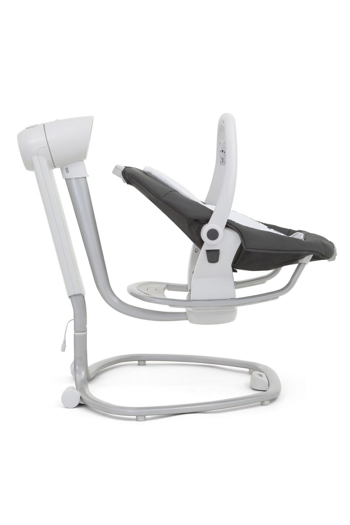 BUJAK W1306ABLGN000 SERINA 2 IN 1 - kolor srebrny/biały, Basics, metal/tkanina (72,5/81,5/91,5cm) - Joie