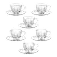 Set Za Čaj Galassia, 6/1 - prozirno, Basics, staklo (41,5/16/19,5cm) - Tognana