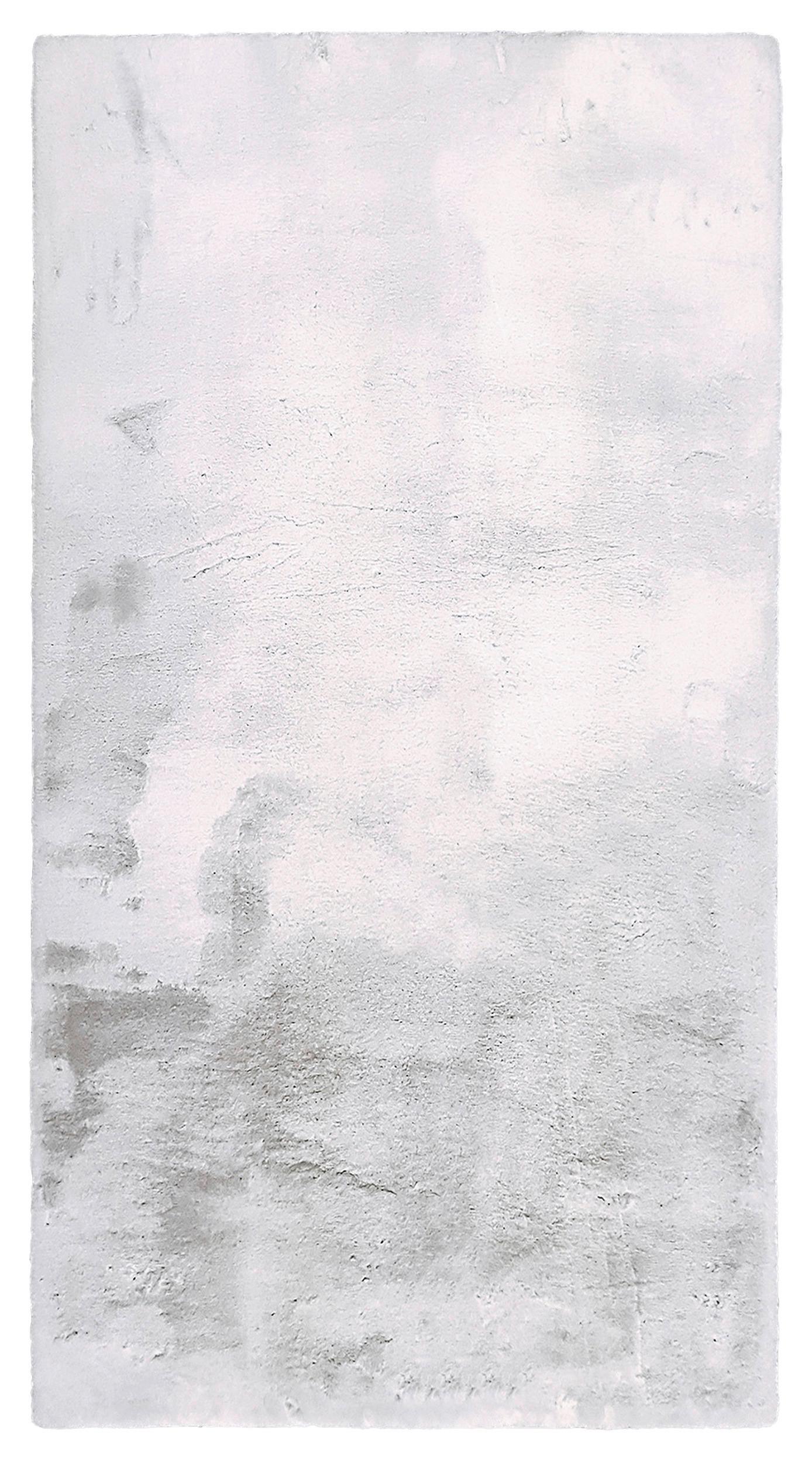 Műszőrme Denise 120/160cm - ezüst/fehér, Romantik / Landhaus, textil/szőrme (120/160cm) - Mömax