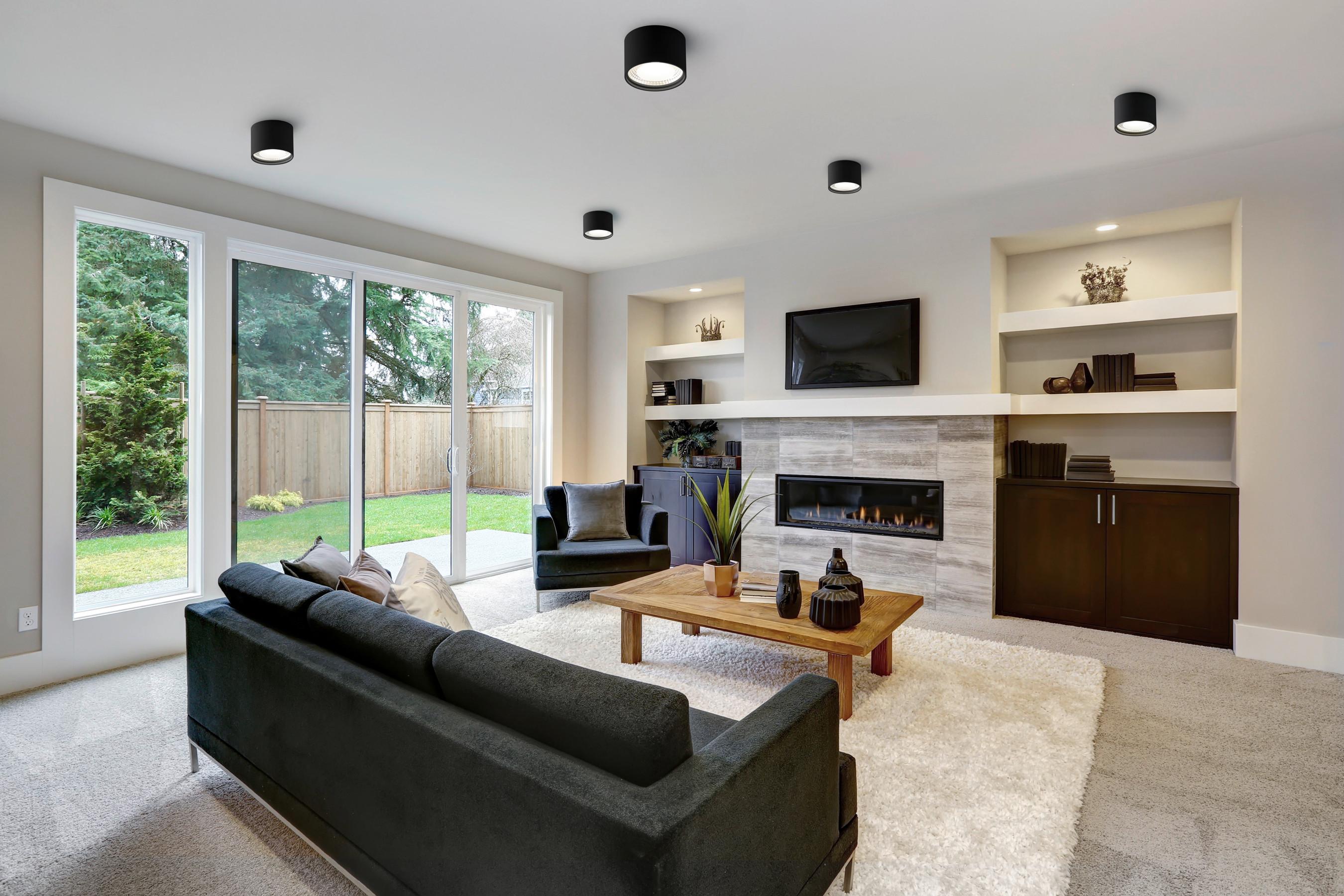 LAMPA/MONTAŻ NA MEBLACH 15/1946.22 KARI - czarny, Design, metal/szkło (11,5/7,5cm) - Helestra