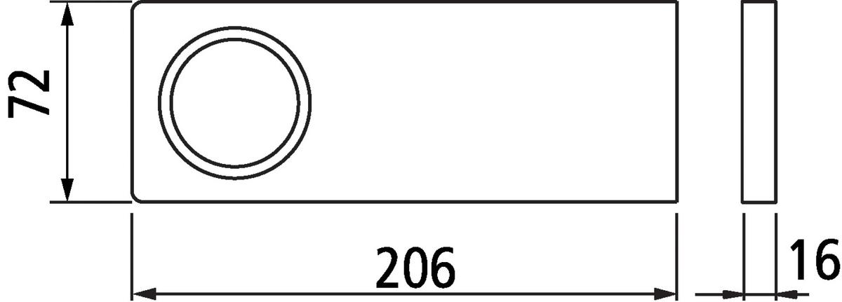 Unterbauleuchten-Set 734249 Edelstahlfarben 5er-Set - Edelstahlfarben, Metall (7,2l) - HKT