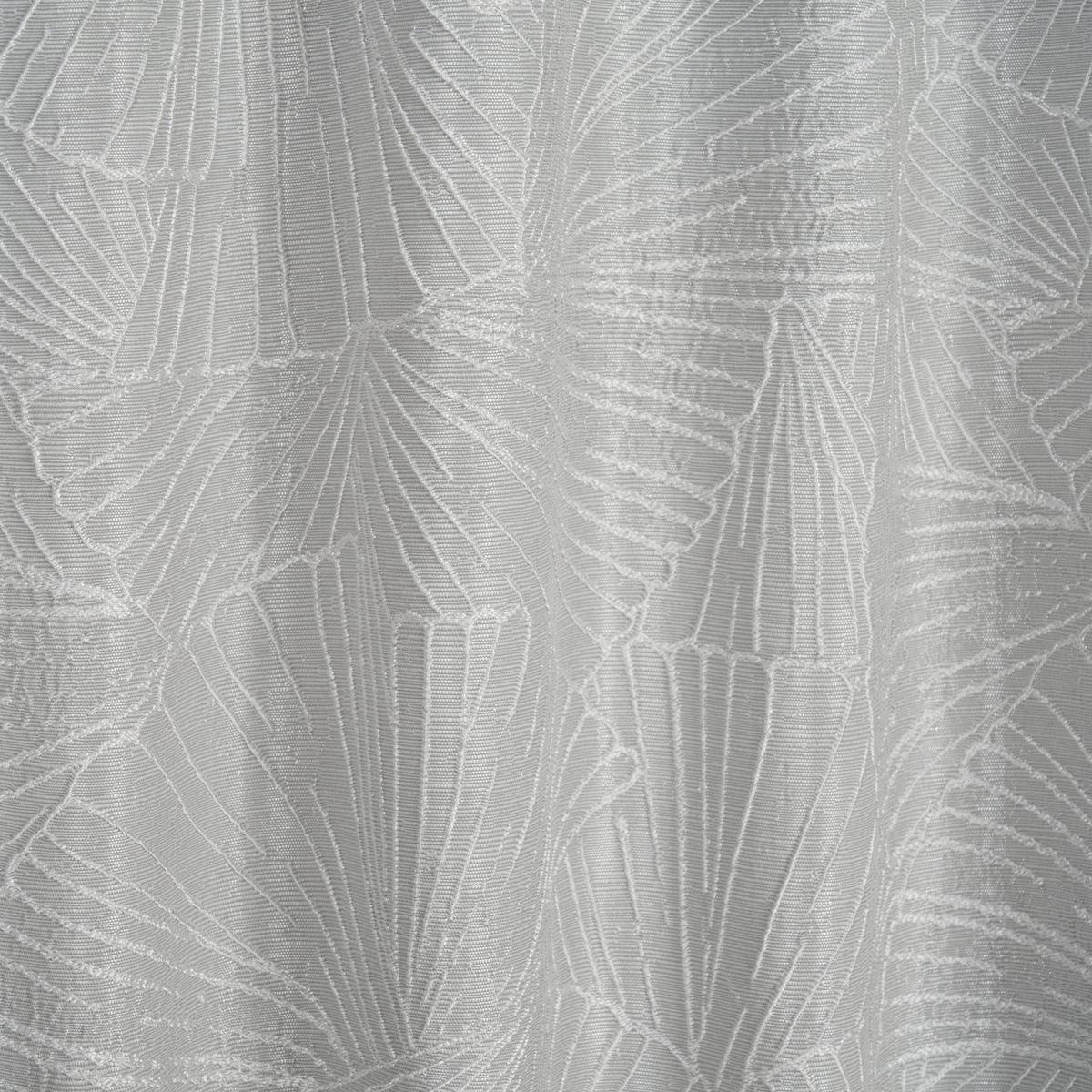 Fertigvorhang Alvis Hellgrau ca. 140x245cm - Hellgrau, Romantik / Landhaus, Textil (140/245cm) - Premium Living