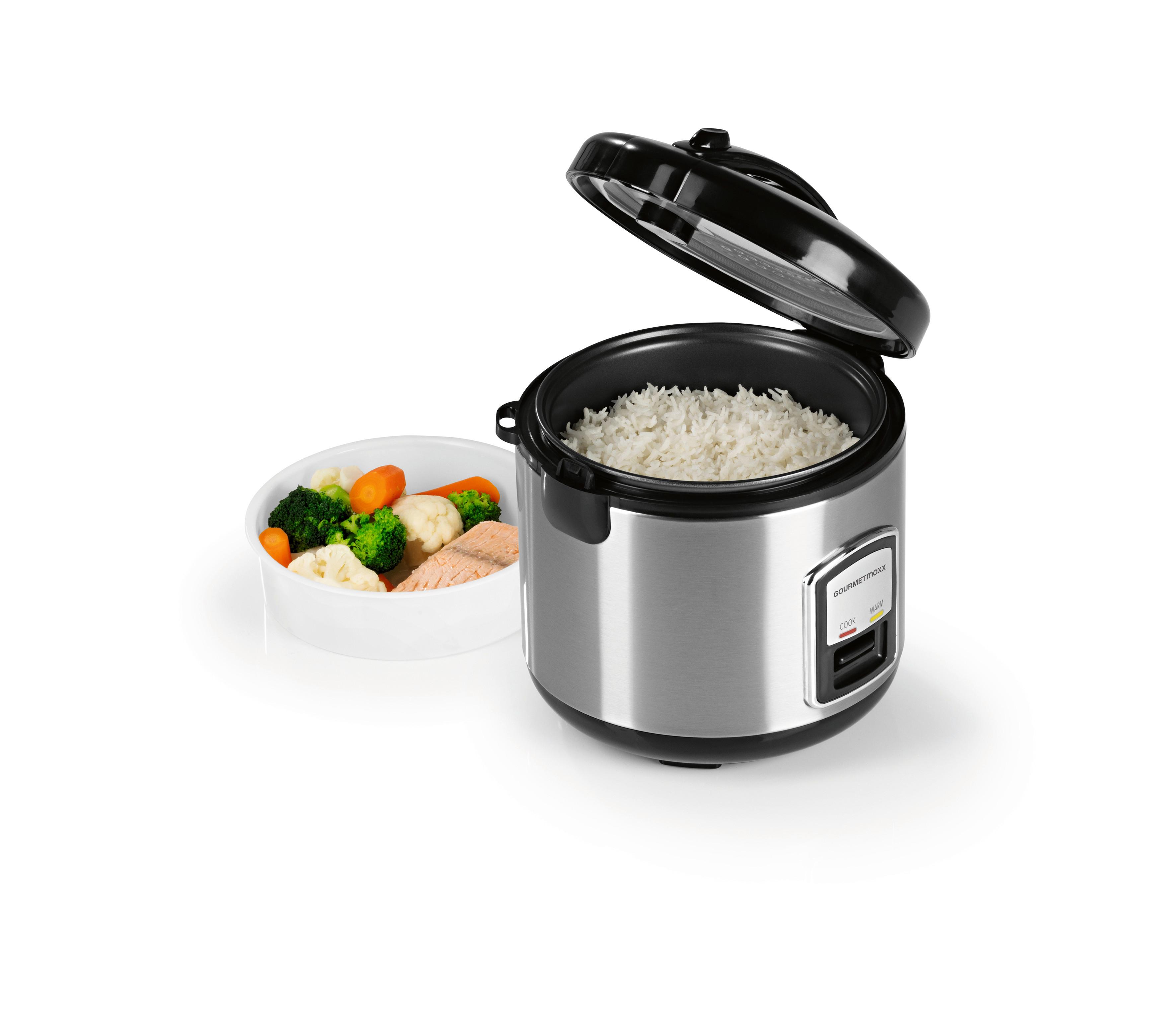 Gourmetmaxx Reiskocher max. 400 Watt - MODERN (23,8/24/25cm)